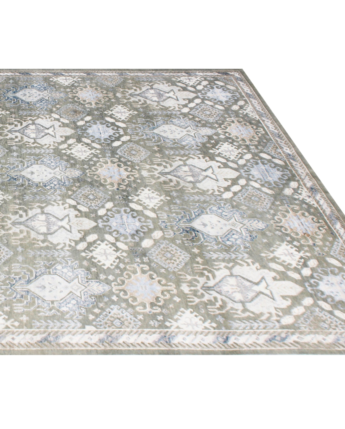 Luxury hand knotted carpet made from Wool & Bamboo Silk in assorted color and 6' x 9' size