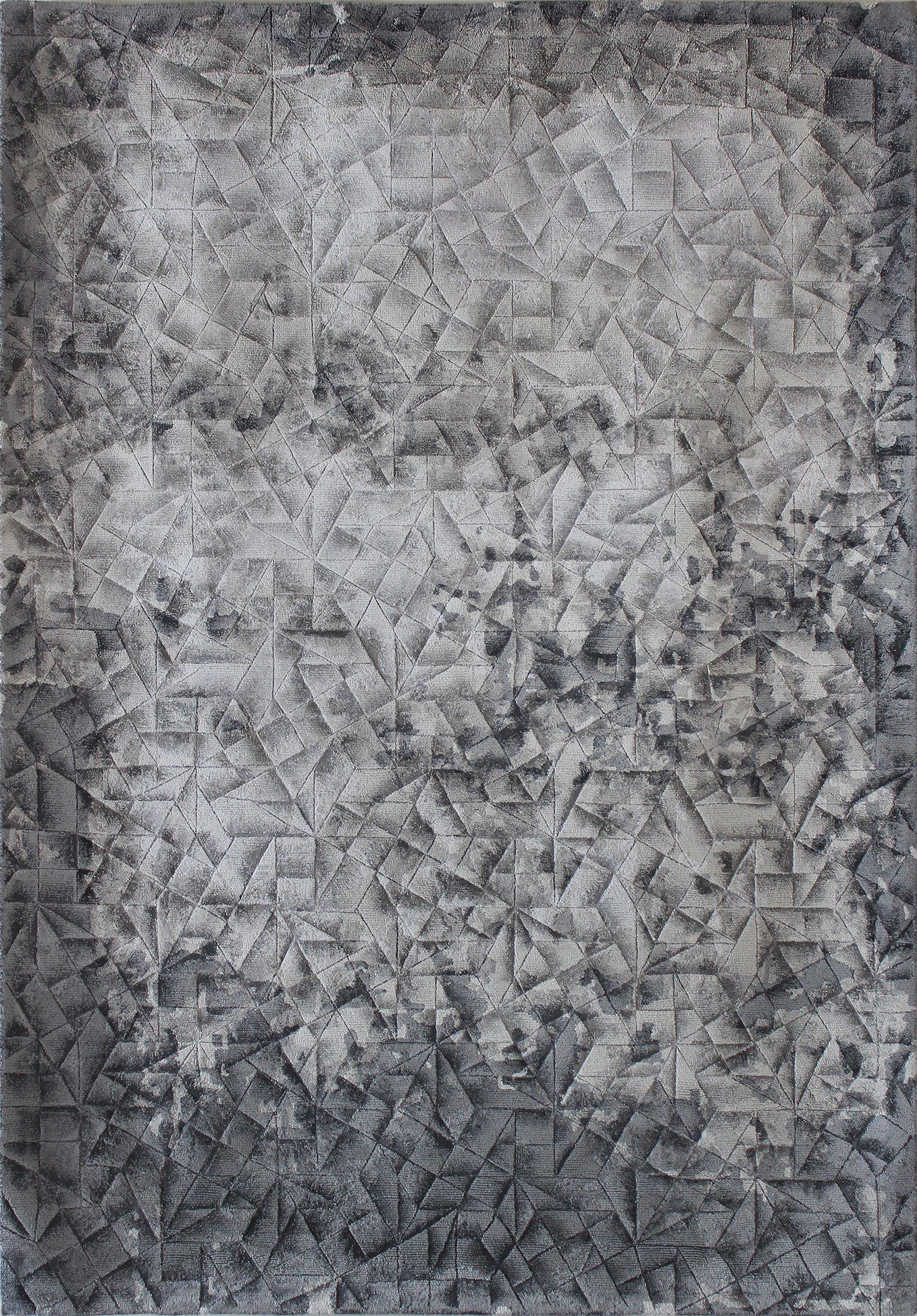 Luxury hand tufted carpet made from 100% Botanical Silk