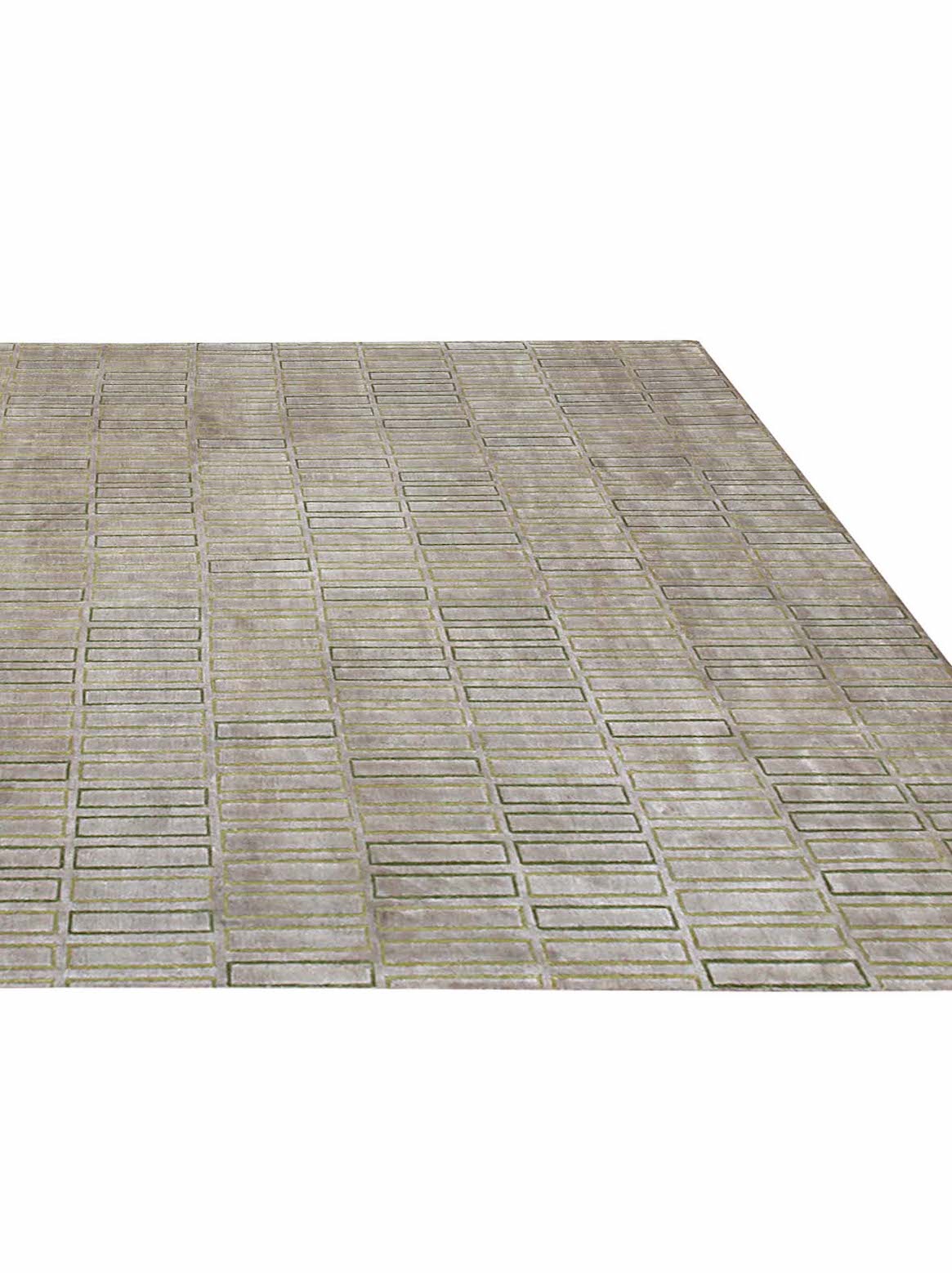 Product: Luxury Carpet | Color: Greige Green | Size: 4'6" x 6'6"