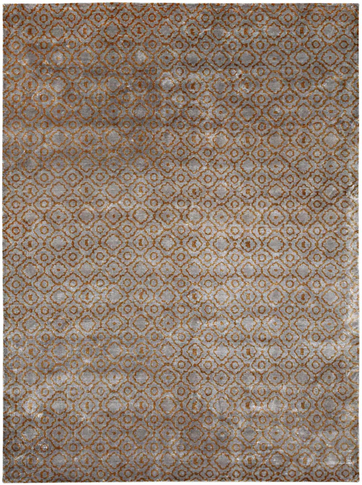 Luxury carpet in Charcoal Beige color and 6' x 9' size