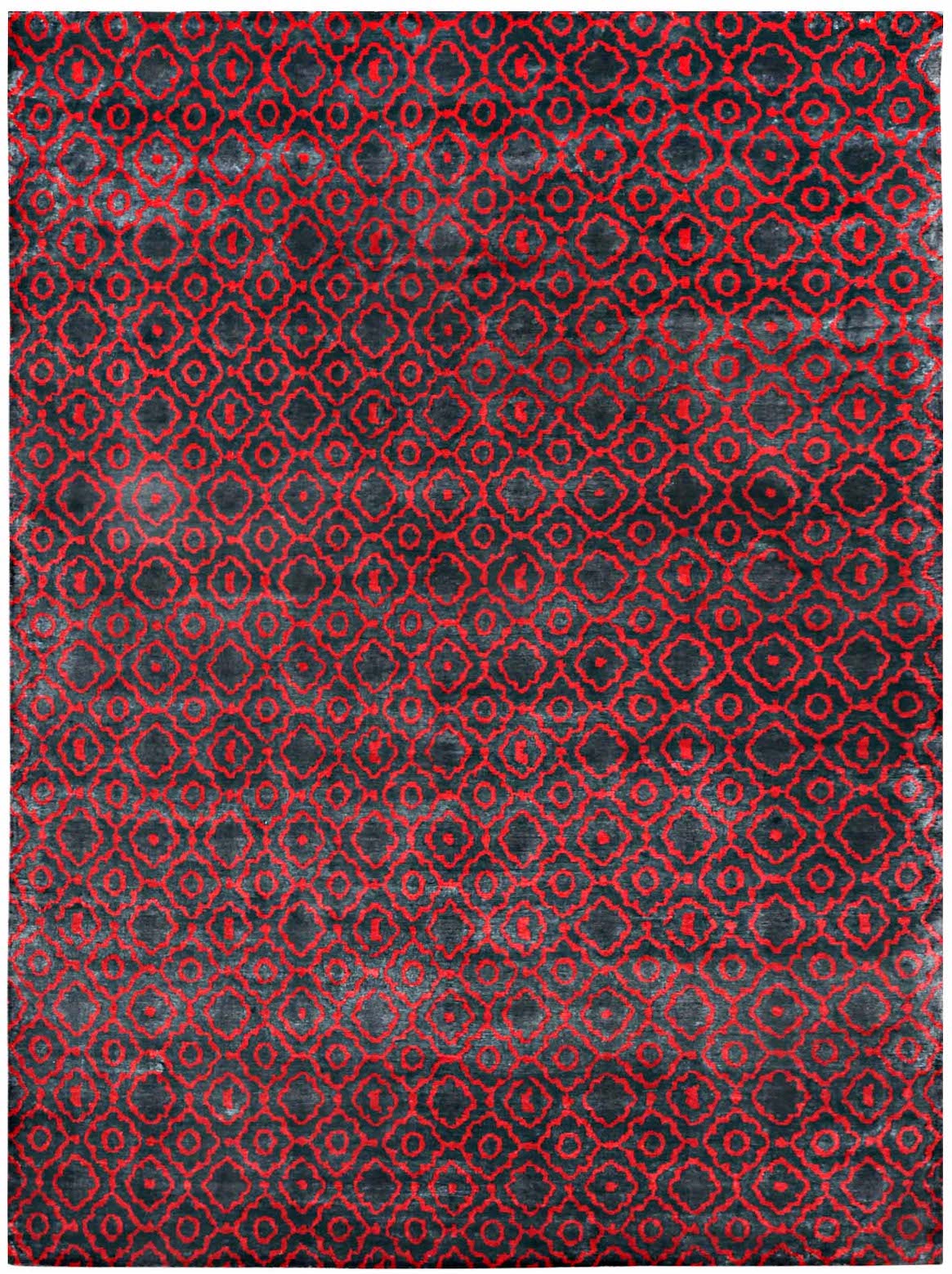 Luxury hand knotted carpet made from Botanical Silk
