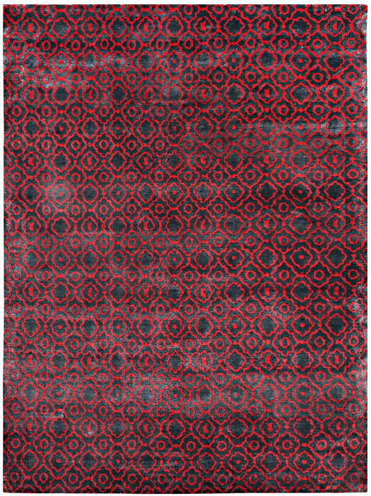 Luxury hand knotted carpet made from Botanical Silk