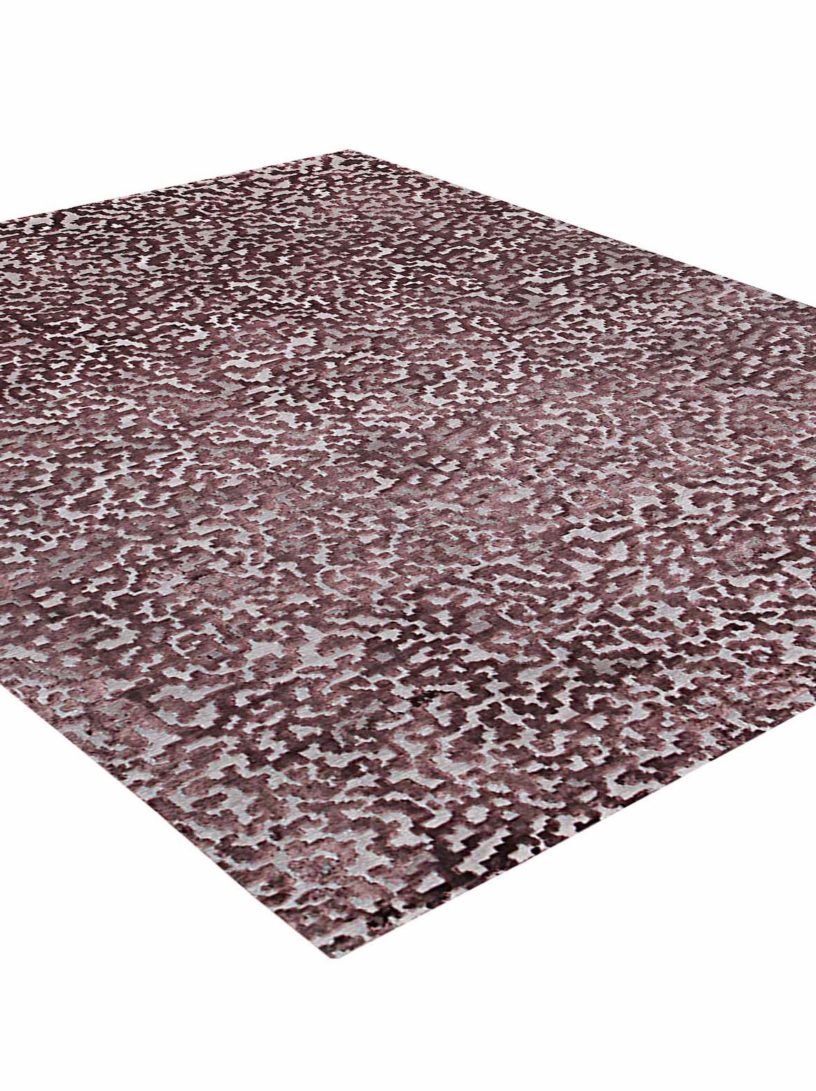 Luxury carpet in Grey Mauve color and 5'6" x 8' size