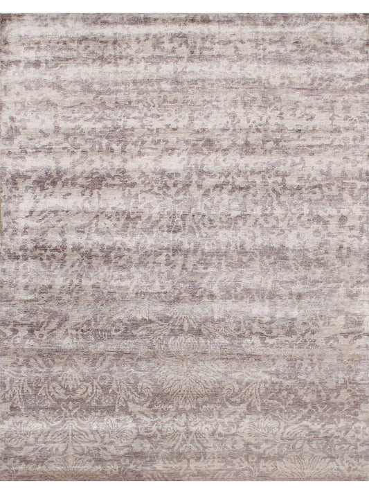 Luxury hand knotted carpet made from 100% Bamboo Silk