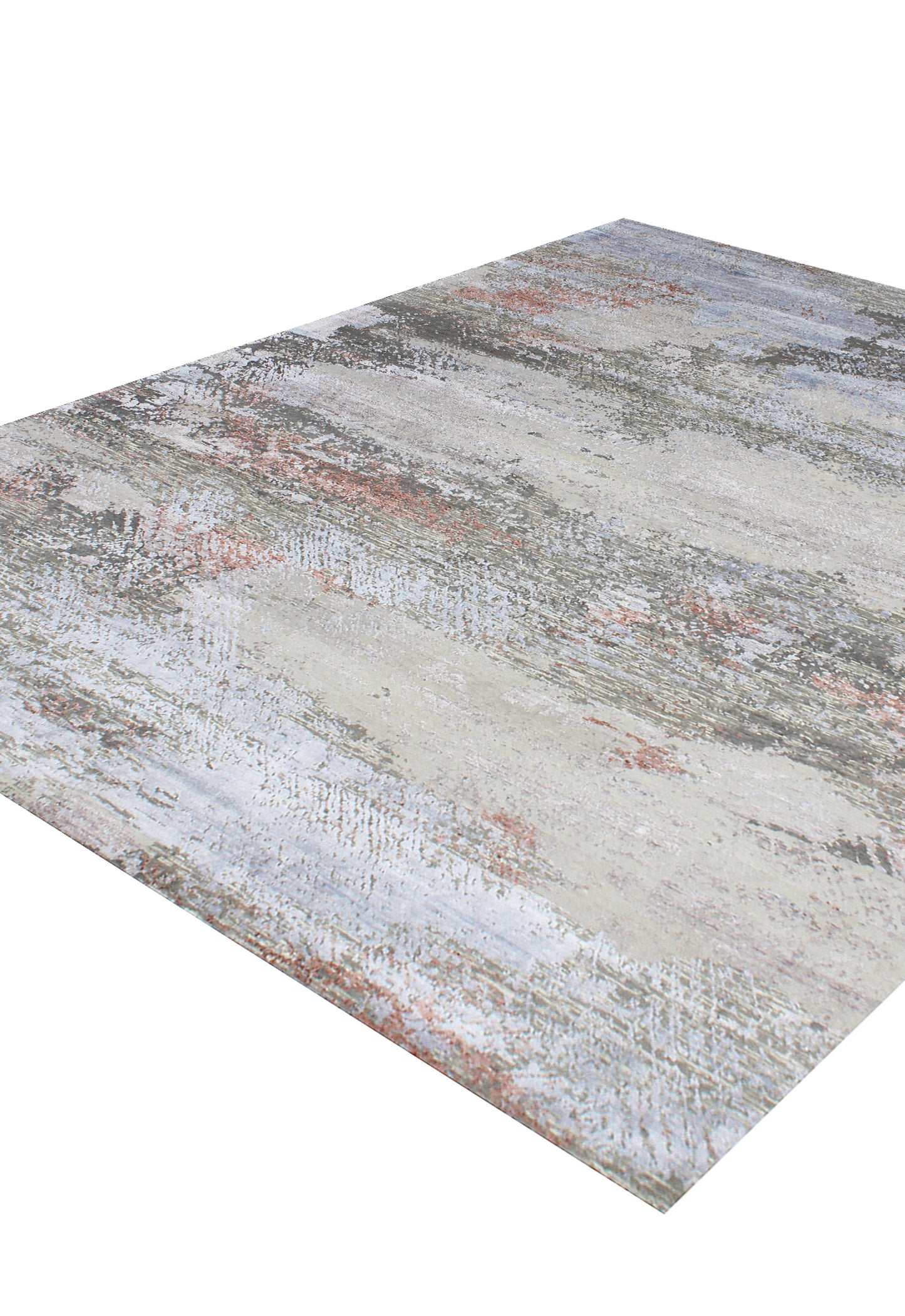 Luxury hand knotted carpet made from Wool & Botanical Silk in assorted color and 12' x 15' size