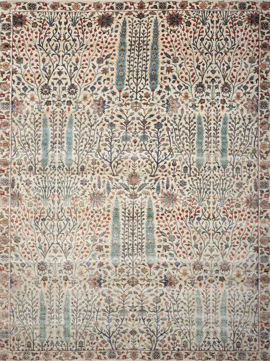 Luxury hand knotted carpet made from 100% Wool