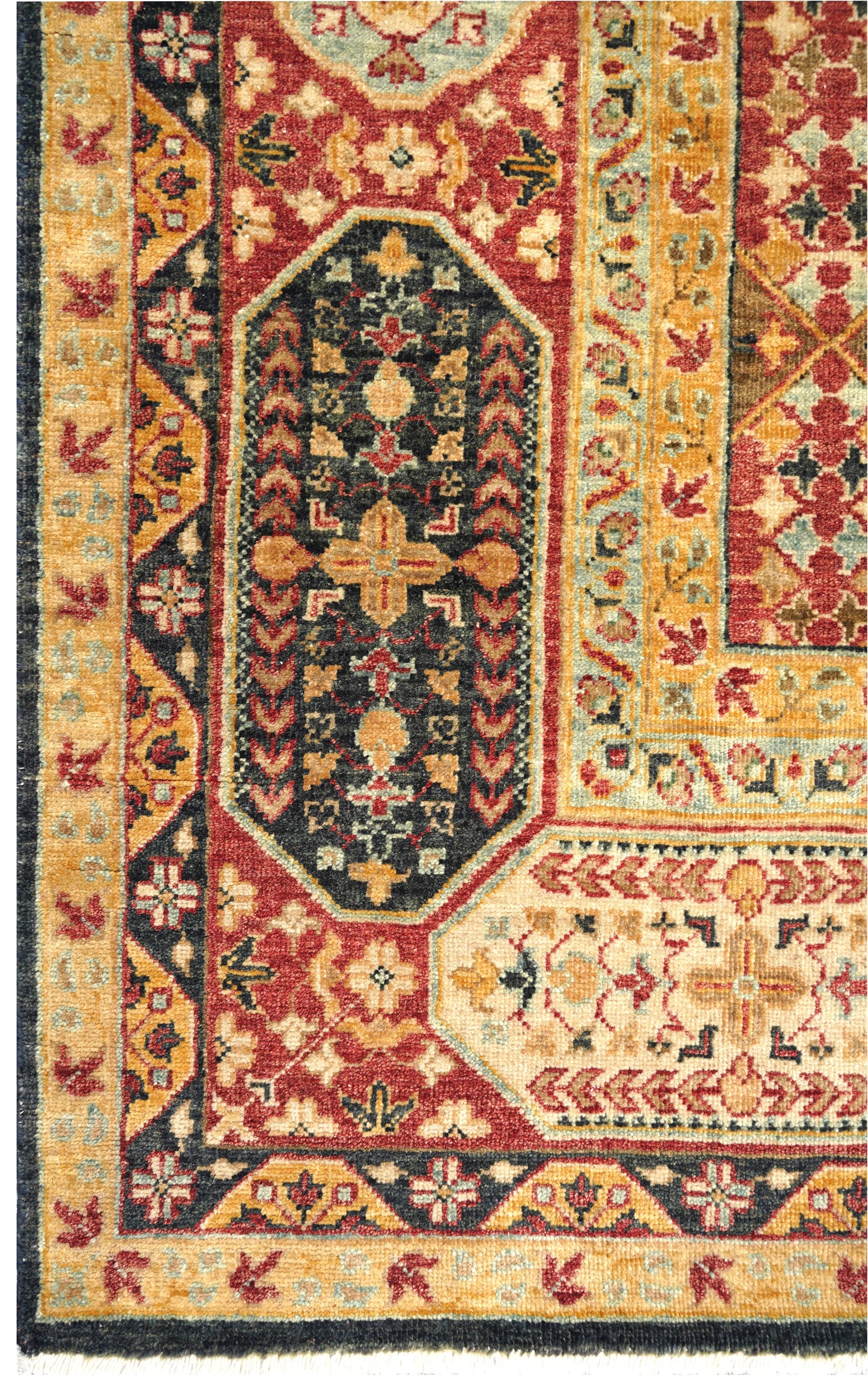 Luxury hand knotted carpet made from Wool & Botanical Silk in assorted color and 8' x 10' size