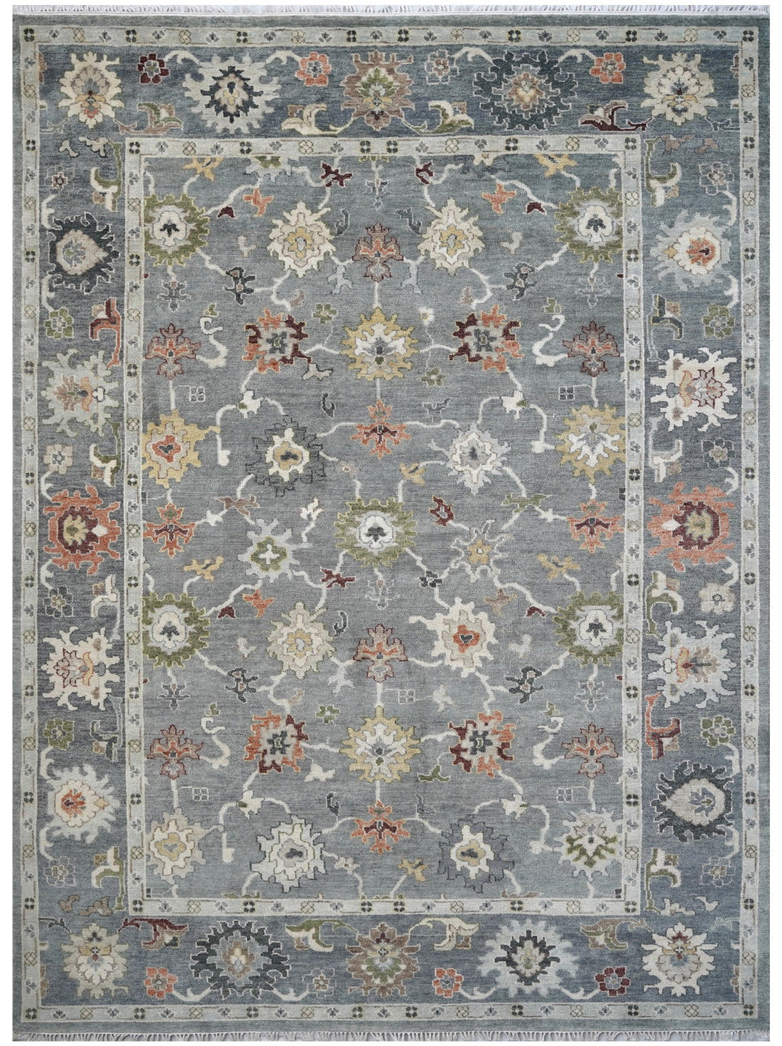 Luxury hand knotted carpet made from 100% Wool
