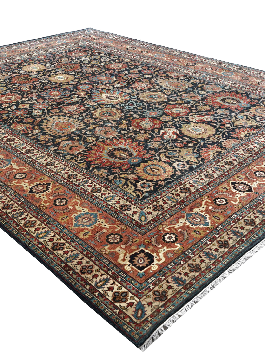 Luxury carpet in BLUE color and Custom Size