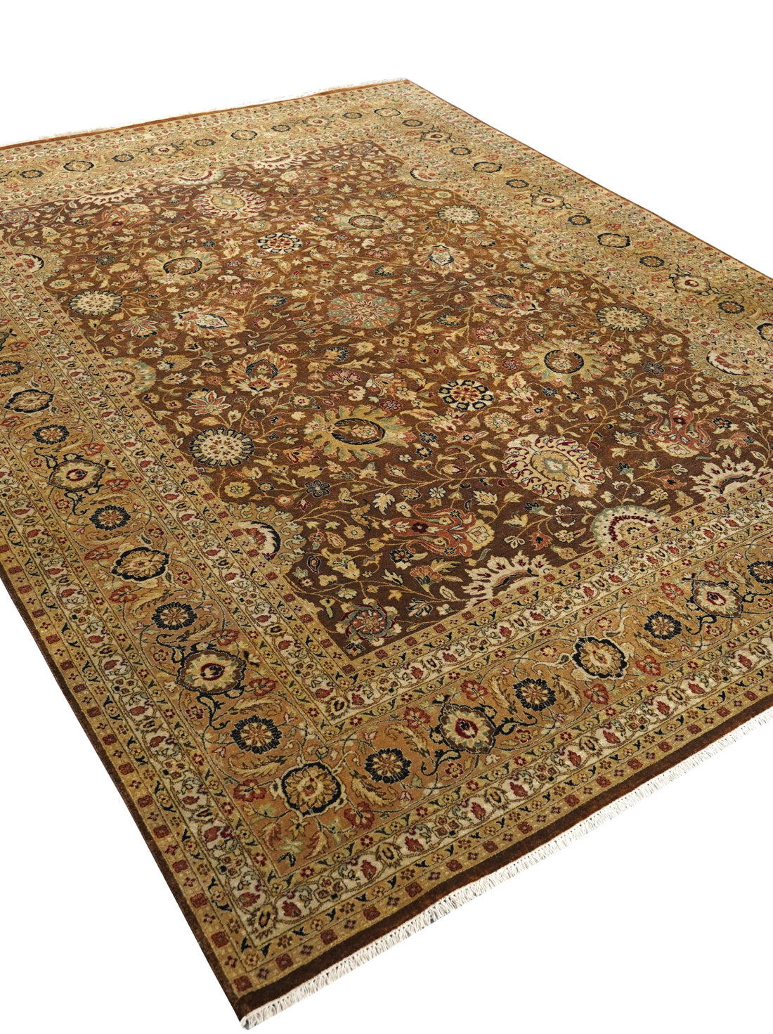 Luxury carpet in LT. GOLD color and Custom Size