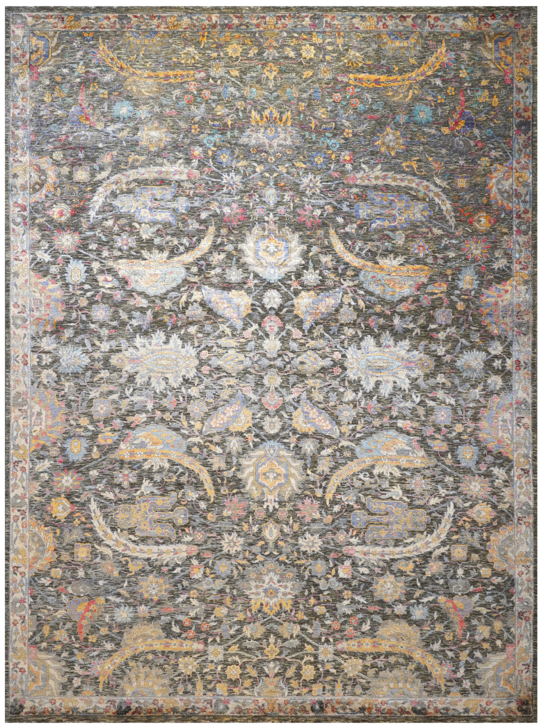 Luxury hand knotted carpet made from 100% Wool