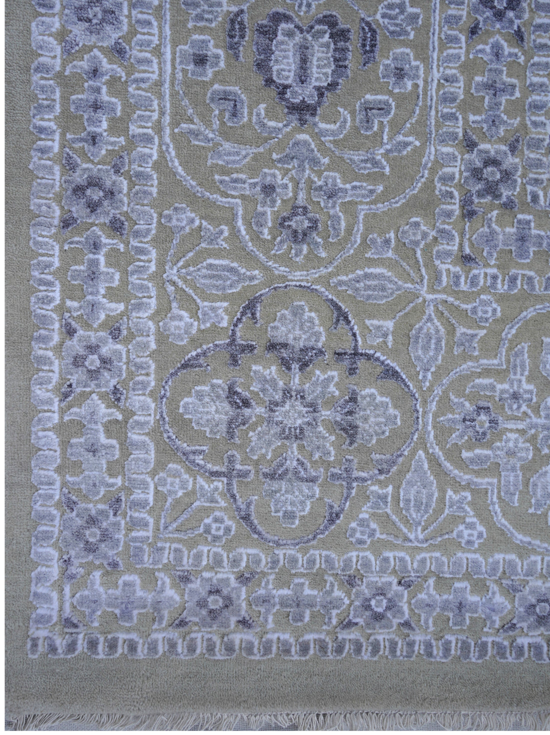 Luxury hand knotted carpet made from 100% Wool in multi color and 12' x 18' size