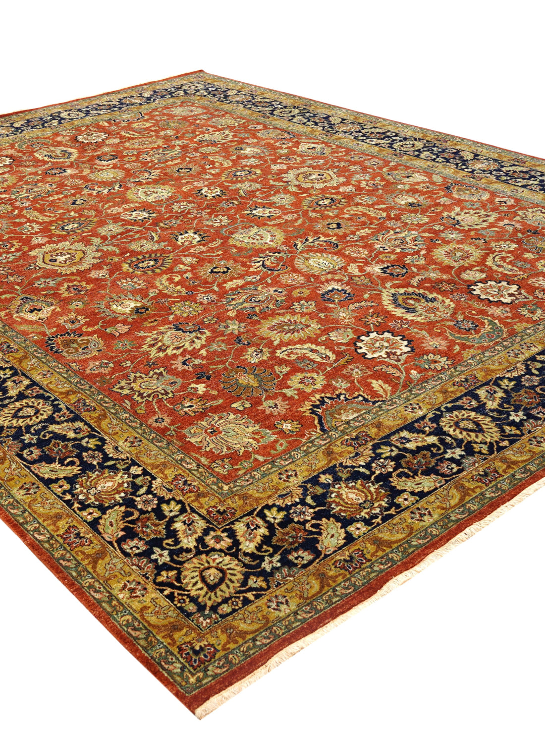 Luxury carpet in Rust color and Custom Size