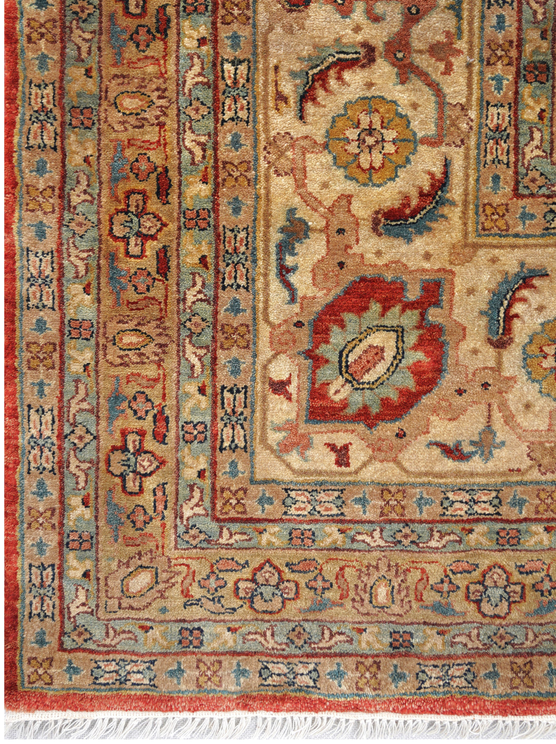Luxury hand knotted carpet made from 100% Wool in assorted color and 10'3" x 14' size