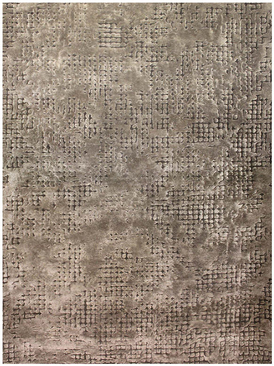 Luxury hand tufted carpet made from Botanical Silk