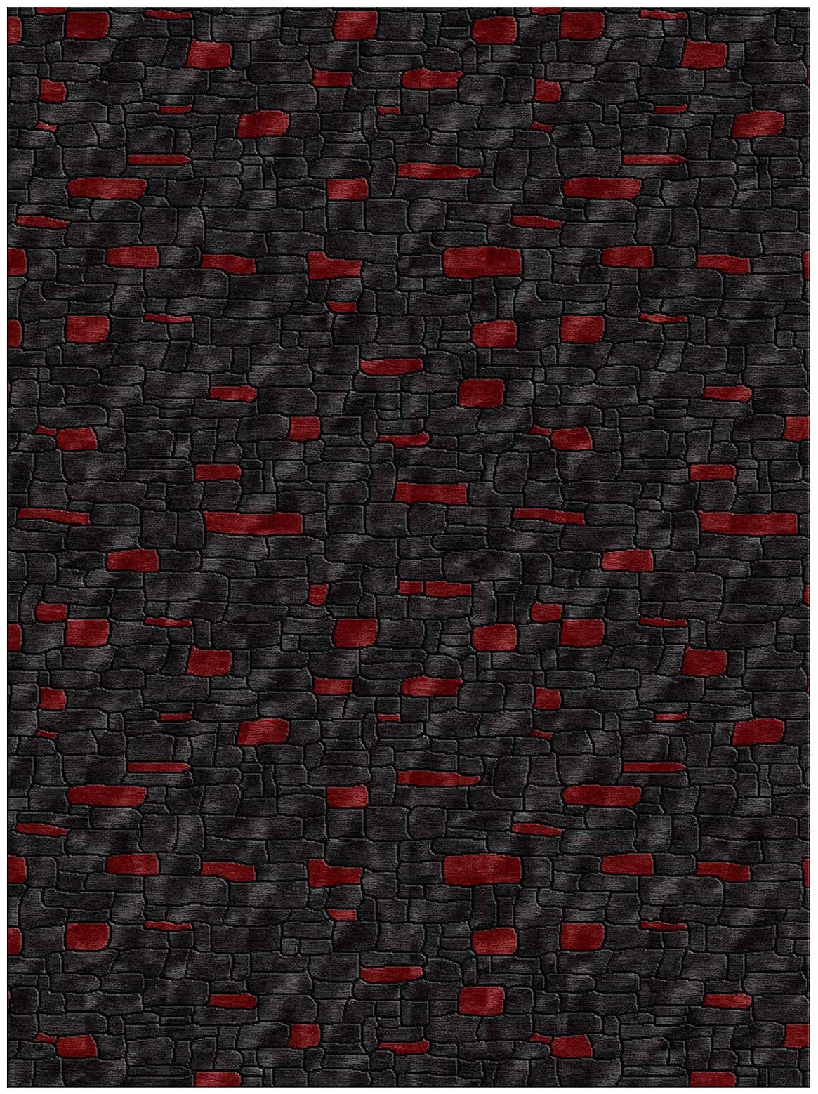 Luxury hand tufted carpet made from Botanical Silk