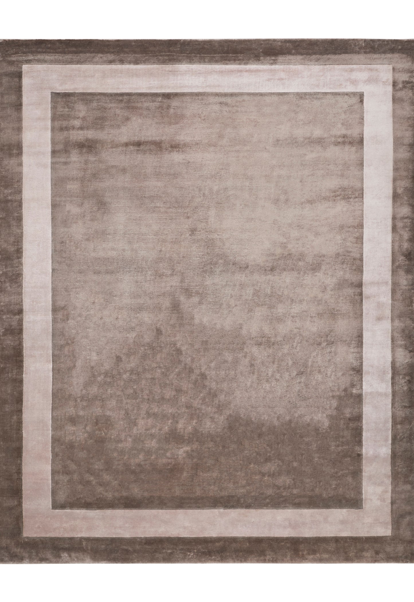 Luxury hand knotted carpet made from 100% Botanical Silk