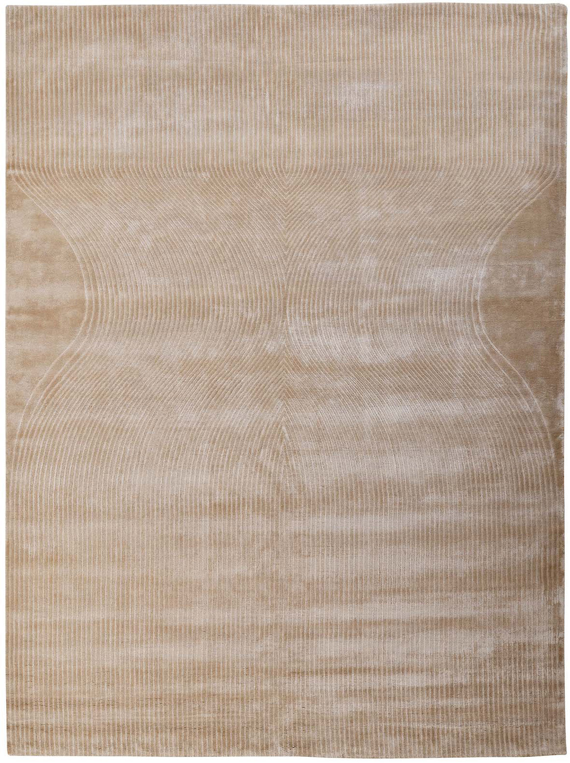 Luxury hand knotted carpet made from Botanical Silk