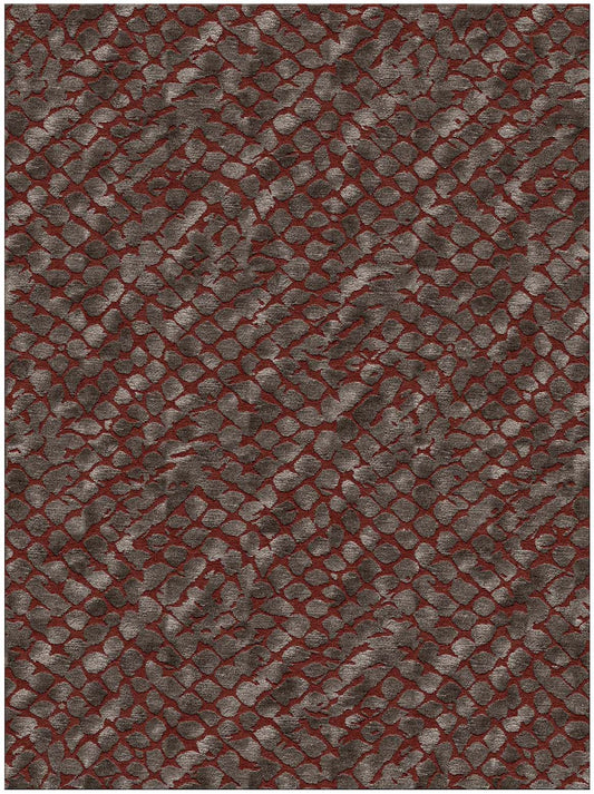 Luxury hand tufted carpet made from Botanical Silk