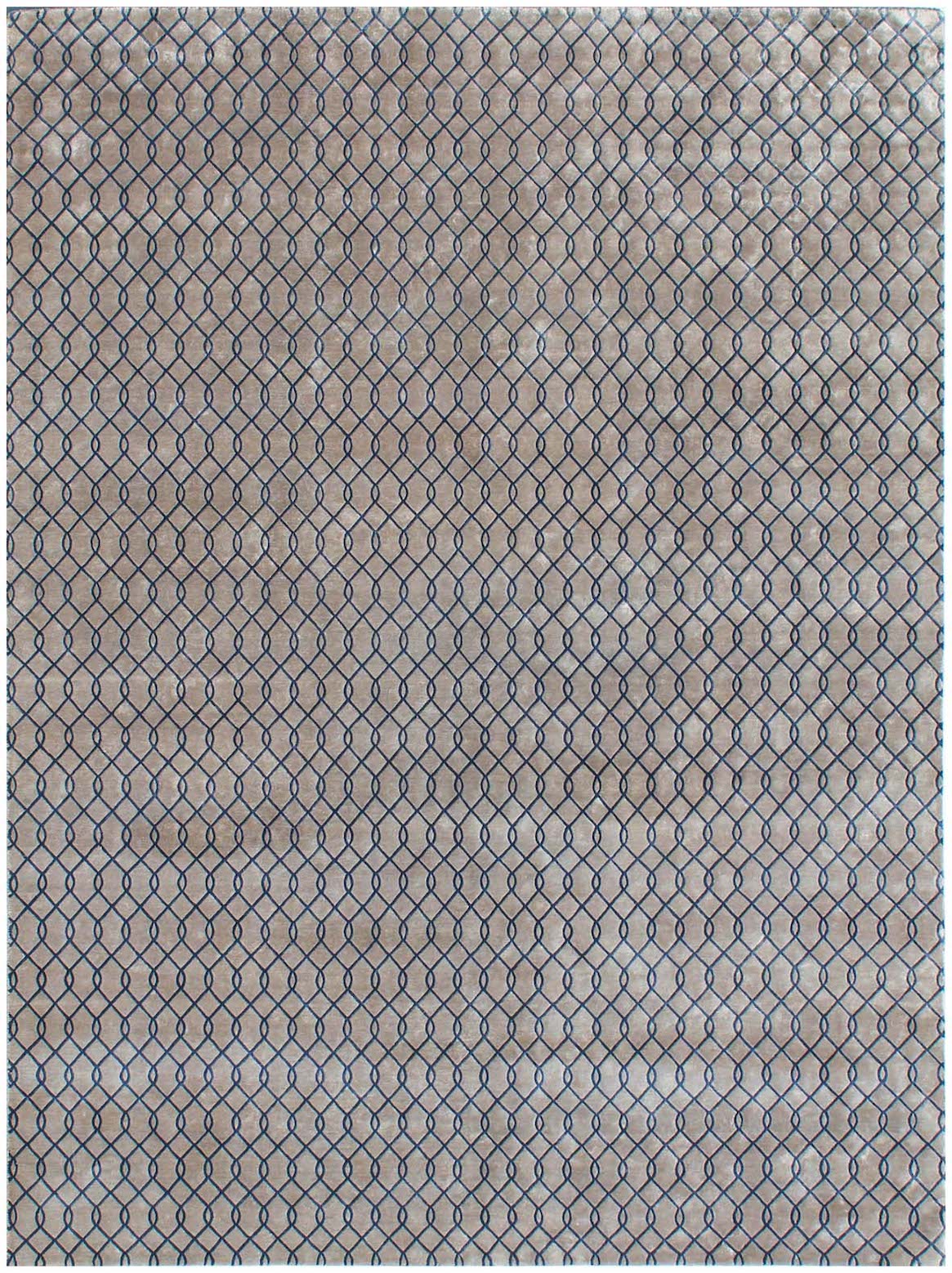 Luxury hand knotted carpet made from Botanical Silk