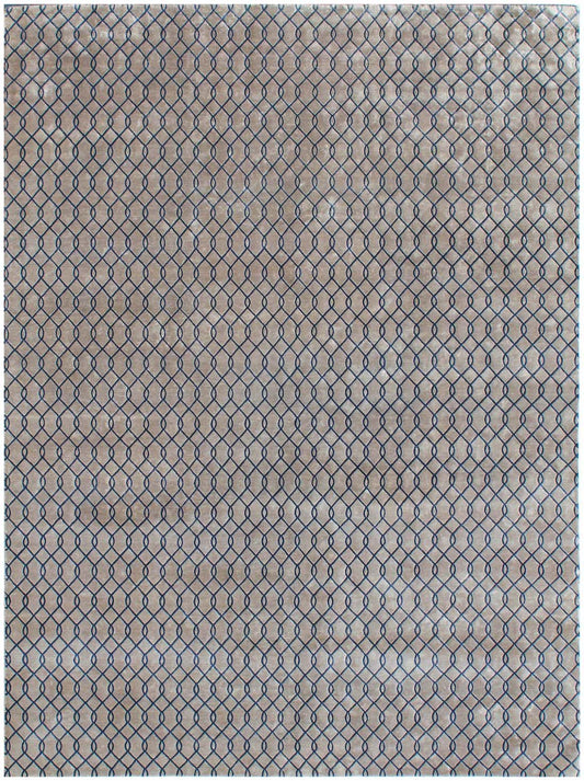 Luxury hand knotted carpet made from Botanical Silk