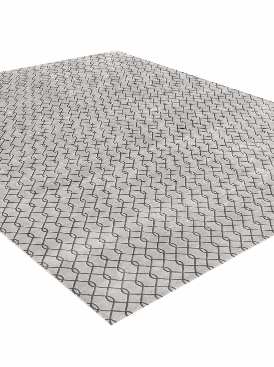 Luxury carpet in Silver Taupe color and 6' x 9' size