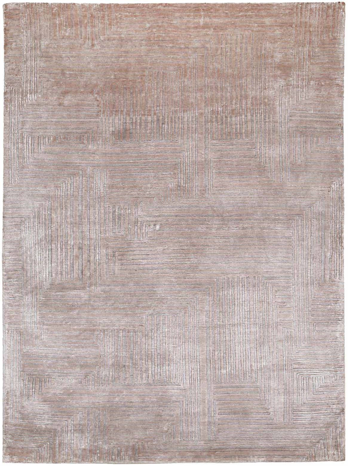 Luxury hand knotted carpet made from Botanical Silk