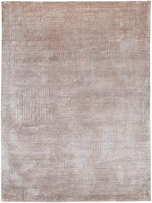 Luxury hand knotted carpet made from Botanical Silk