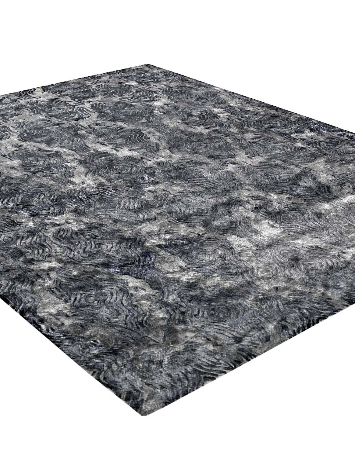 Luxury carpet in Taupe Grey color and 4'6" x 6'6" size