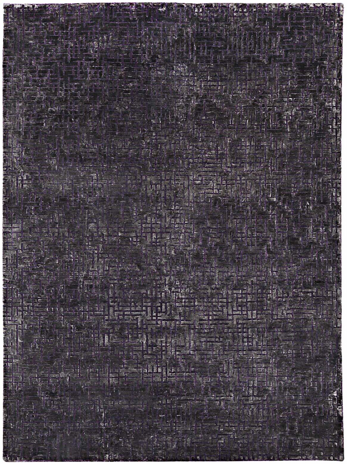 Luxury hand knotted carpet made from Wool & Viscose