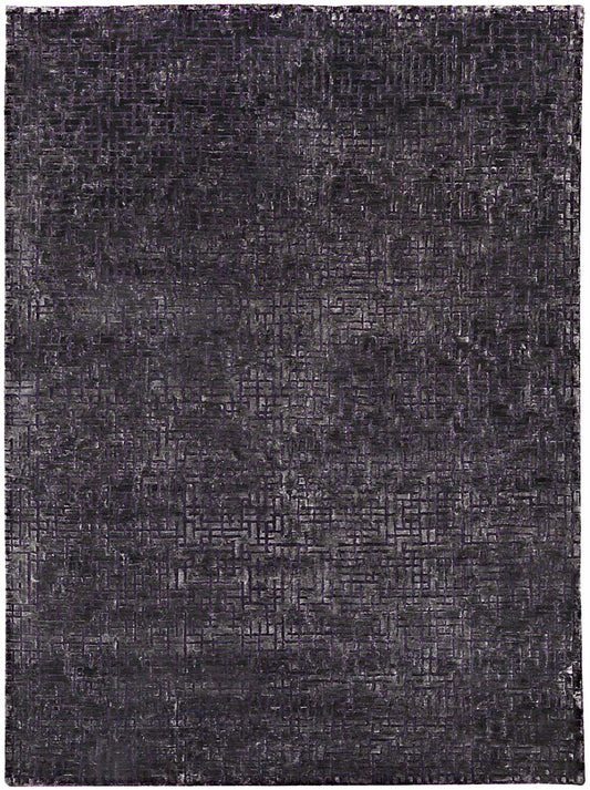 Luxury hand knotted carpet made from Wool & Viscose