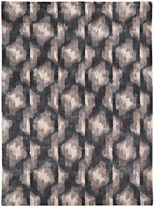 Luxury hand tufted carpet made from Botanical Silk
