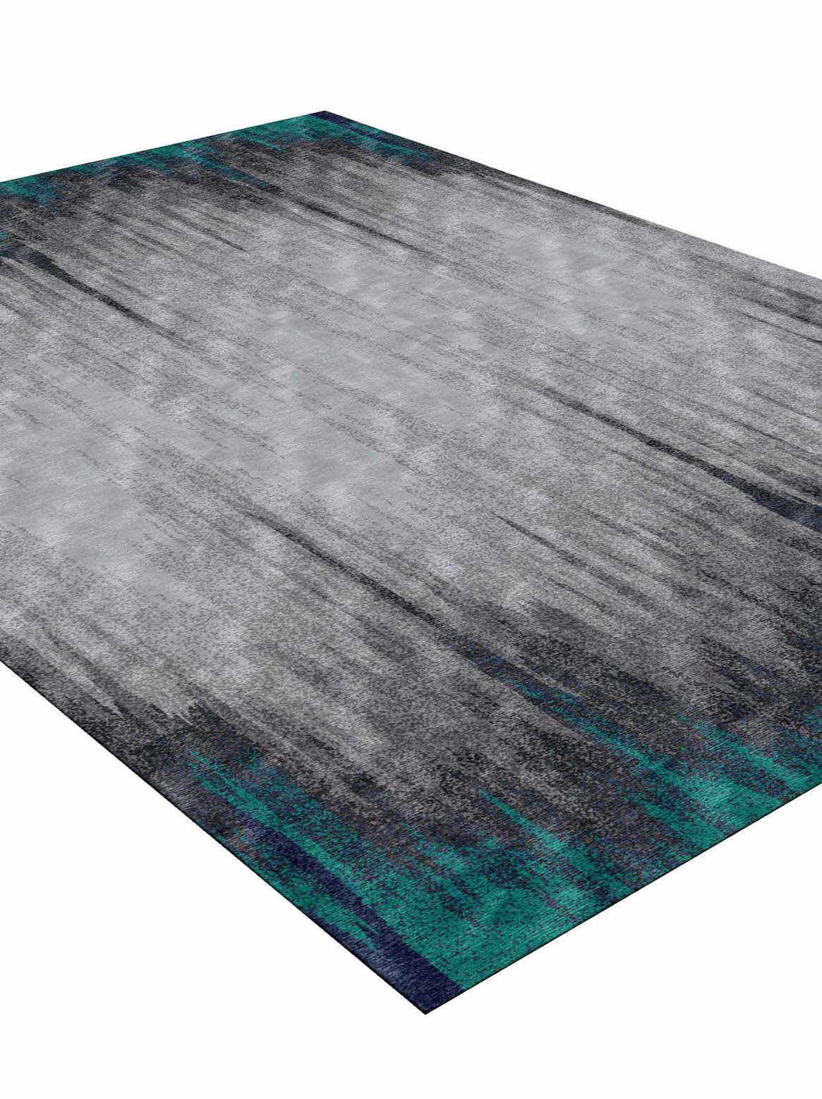 Luxury carpet in Blue color and 4'6" x 6'6" size