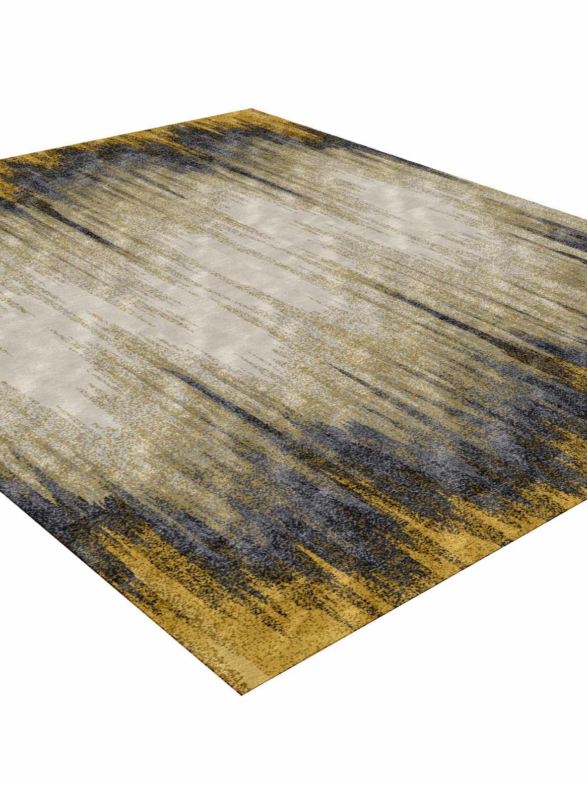 Luxury carpet in Gold color and 4'6" x 6'6" size