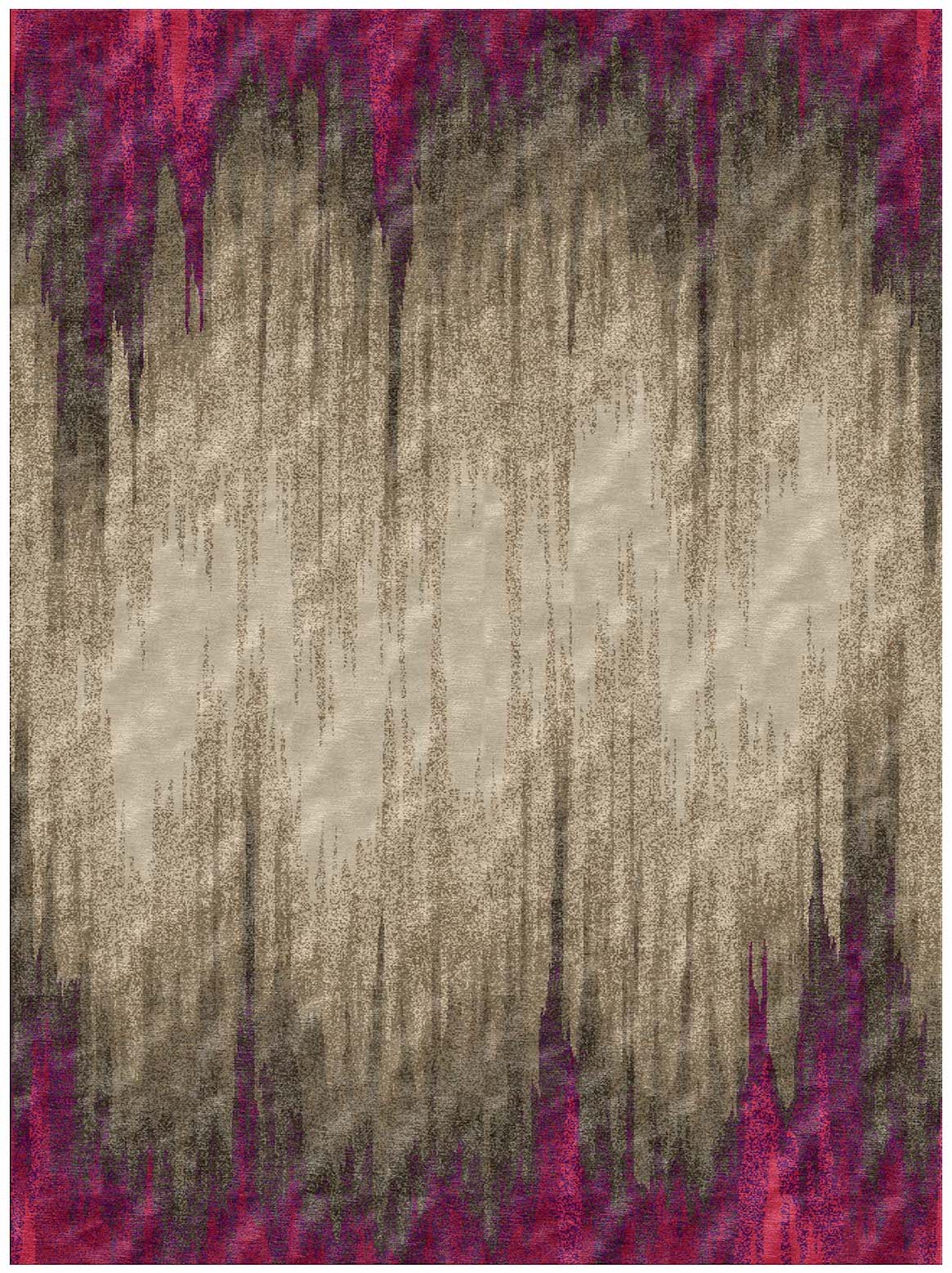 Luxury hand tufted carpet made from Botanical Silk