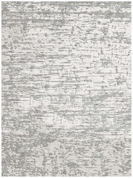 Luxury hand knotted carpet made from Botanical & Bamboo Silk