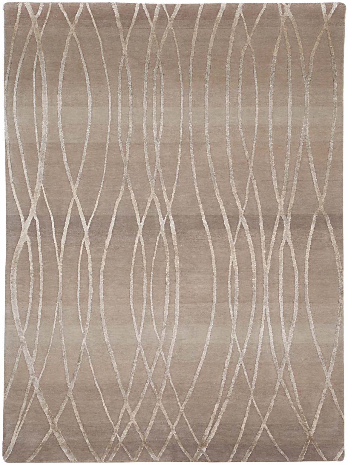 Luxury hand knotted carpet made from Botanical Silk