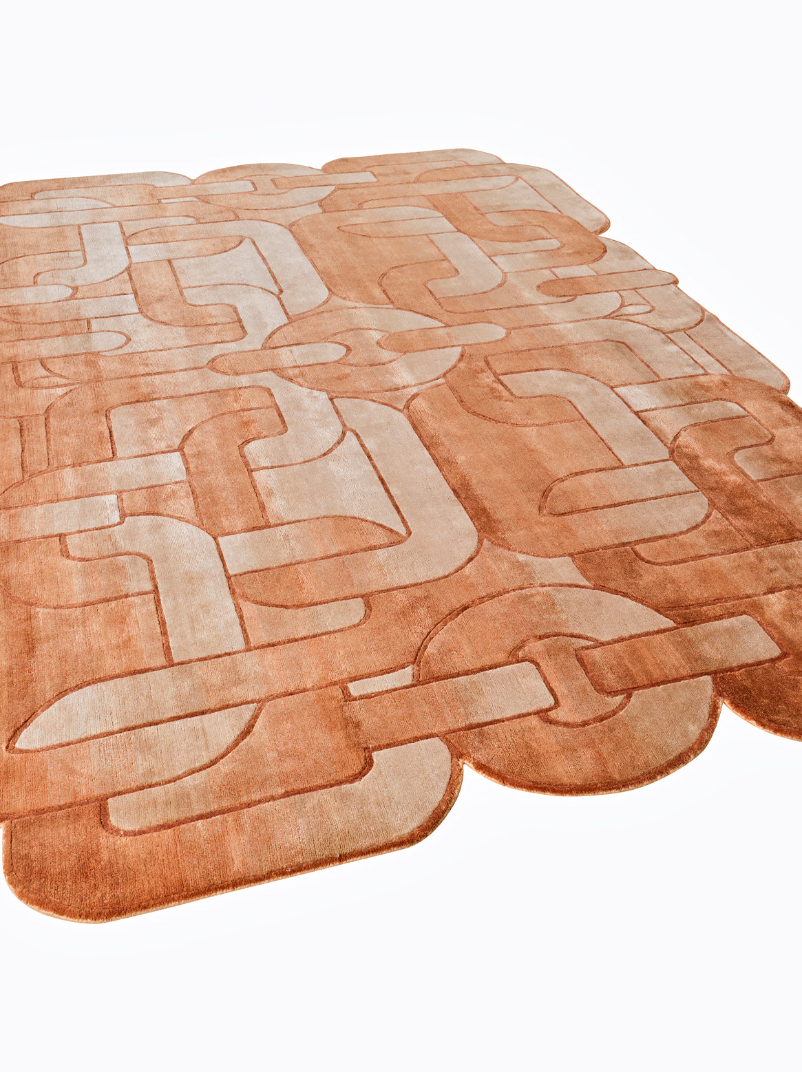 Luxury carpet in Sand color and Custom Size