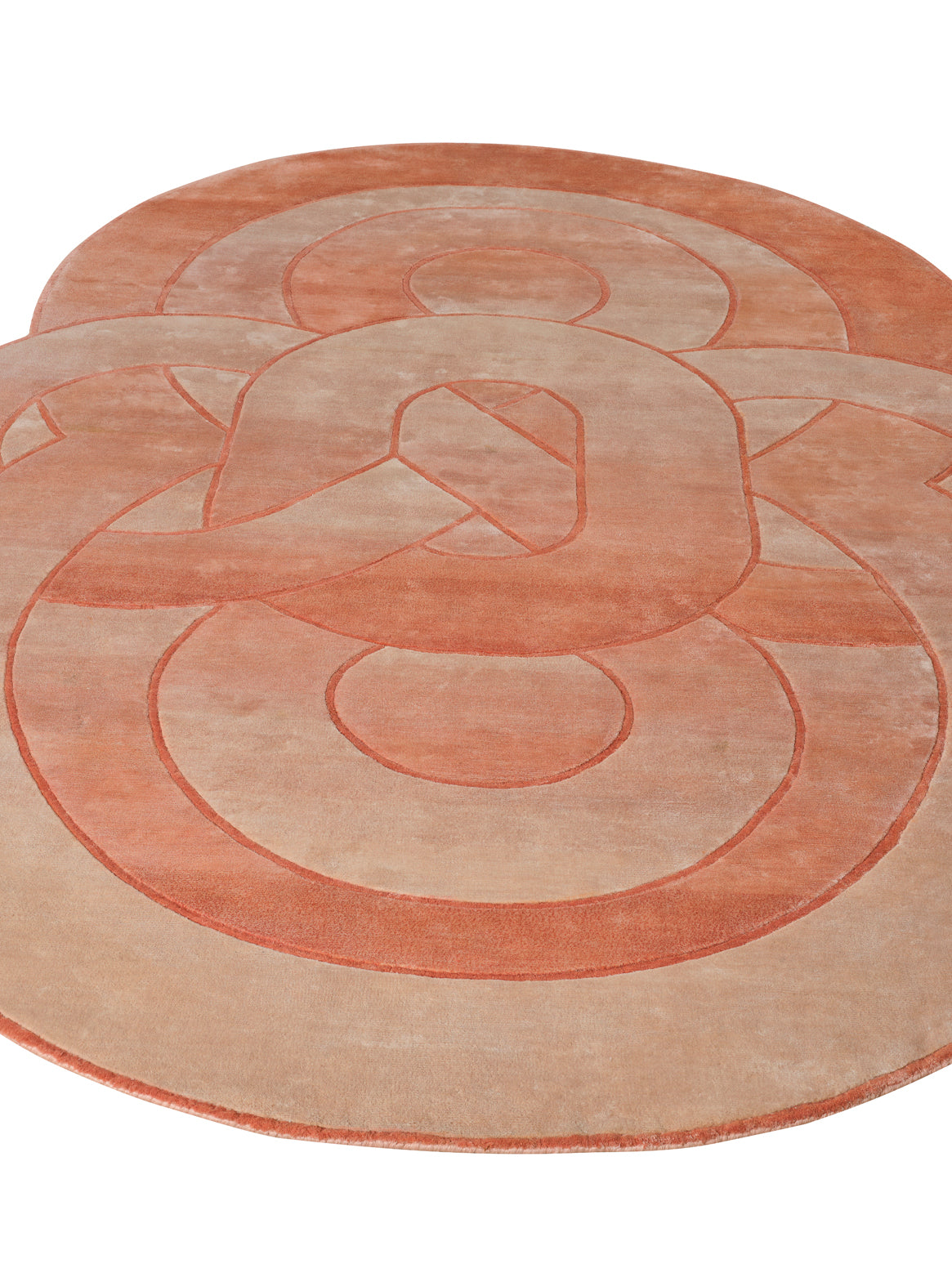 Luxury carpet in Custom Size color and 5'6'' x 8' size