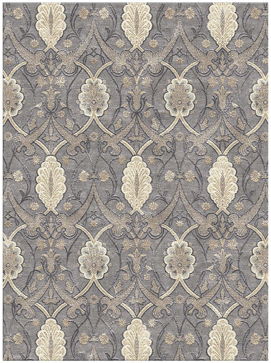 Luxury hand knotted carpet made from Wool & Botanical Silk