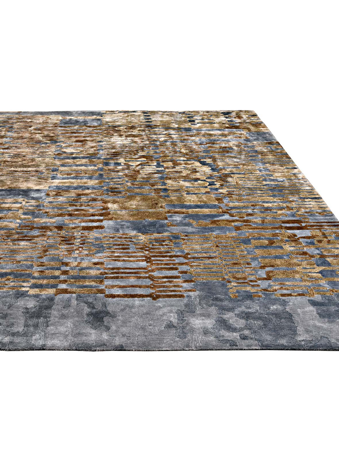 Product: Luxury Carpet | Color: Beige Grey | Size: 3' x 5'