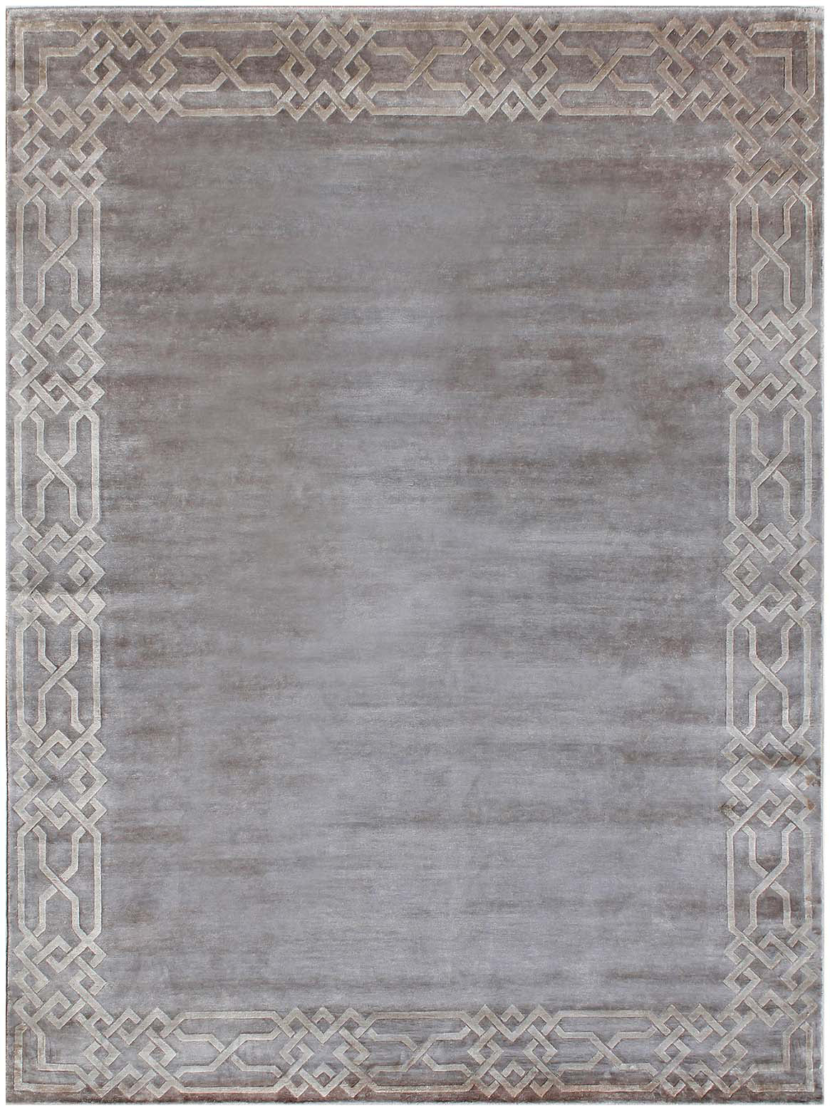 Luxury hand knotted carpet made from Botanical Silk