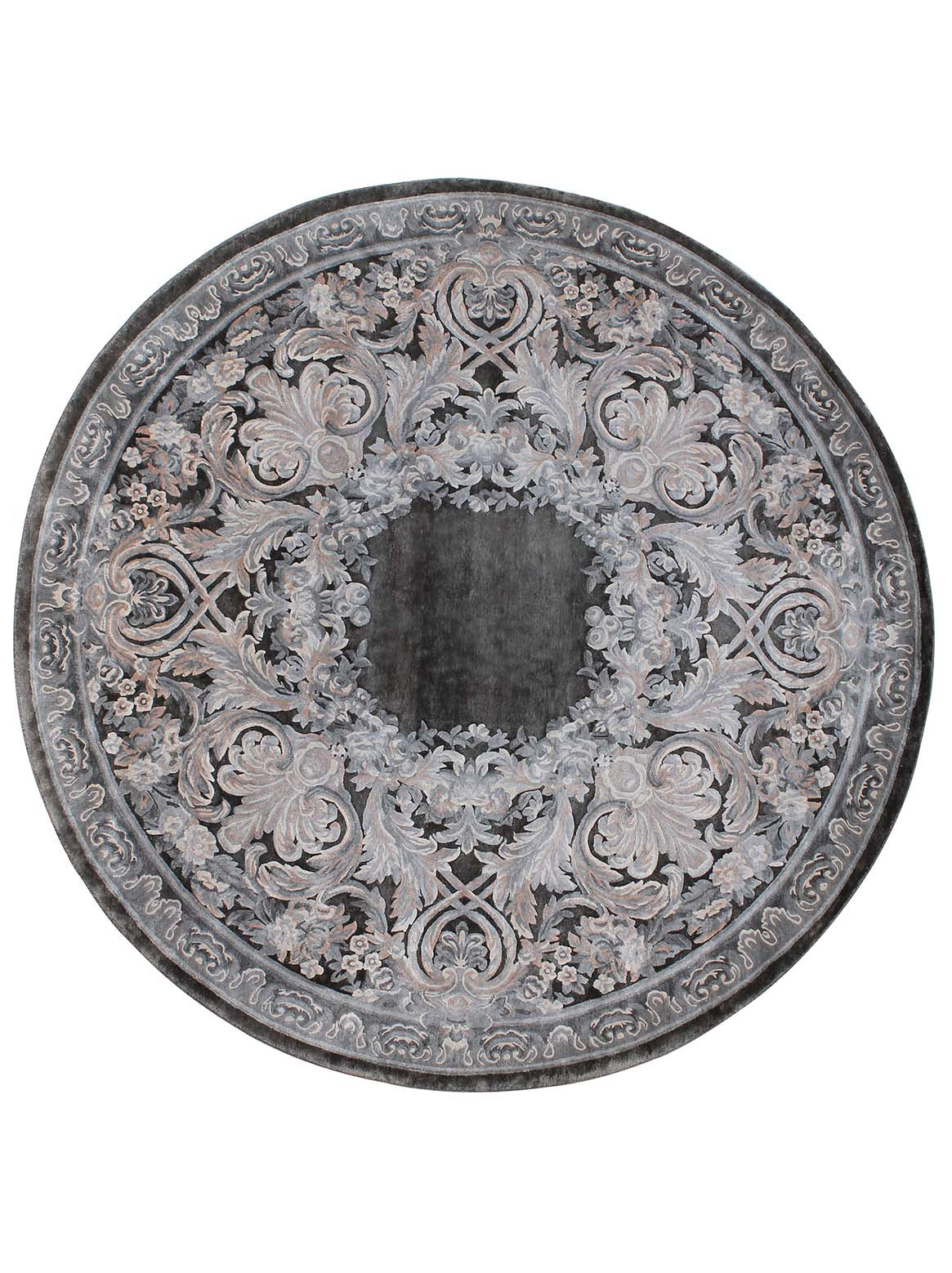 Luxury hand knotted carpet made from Botanical Silk