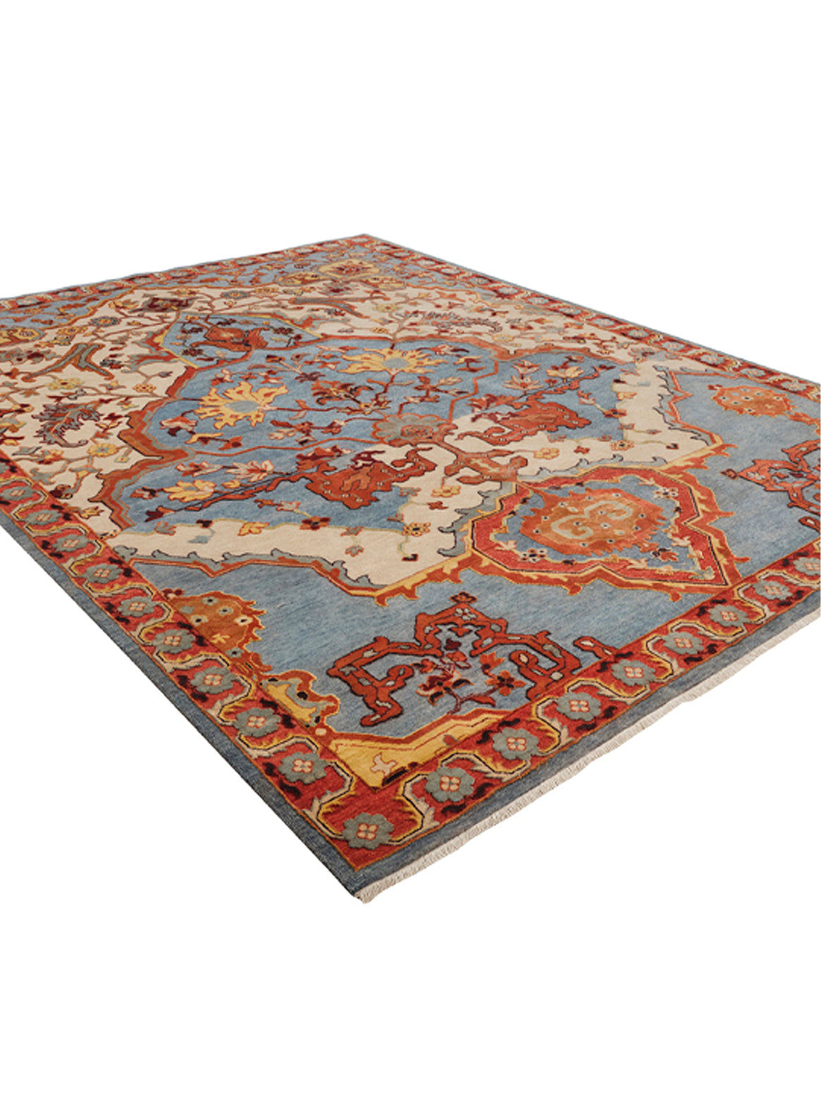 Luxury carpet in Multi color and 6' x 9' size
