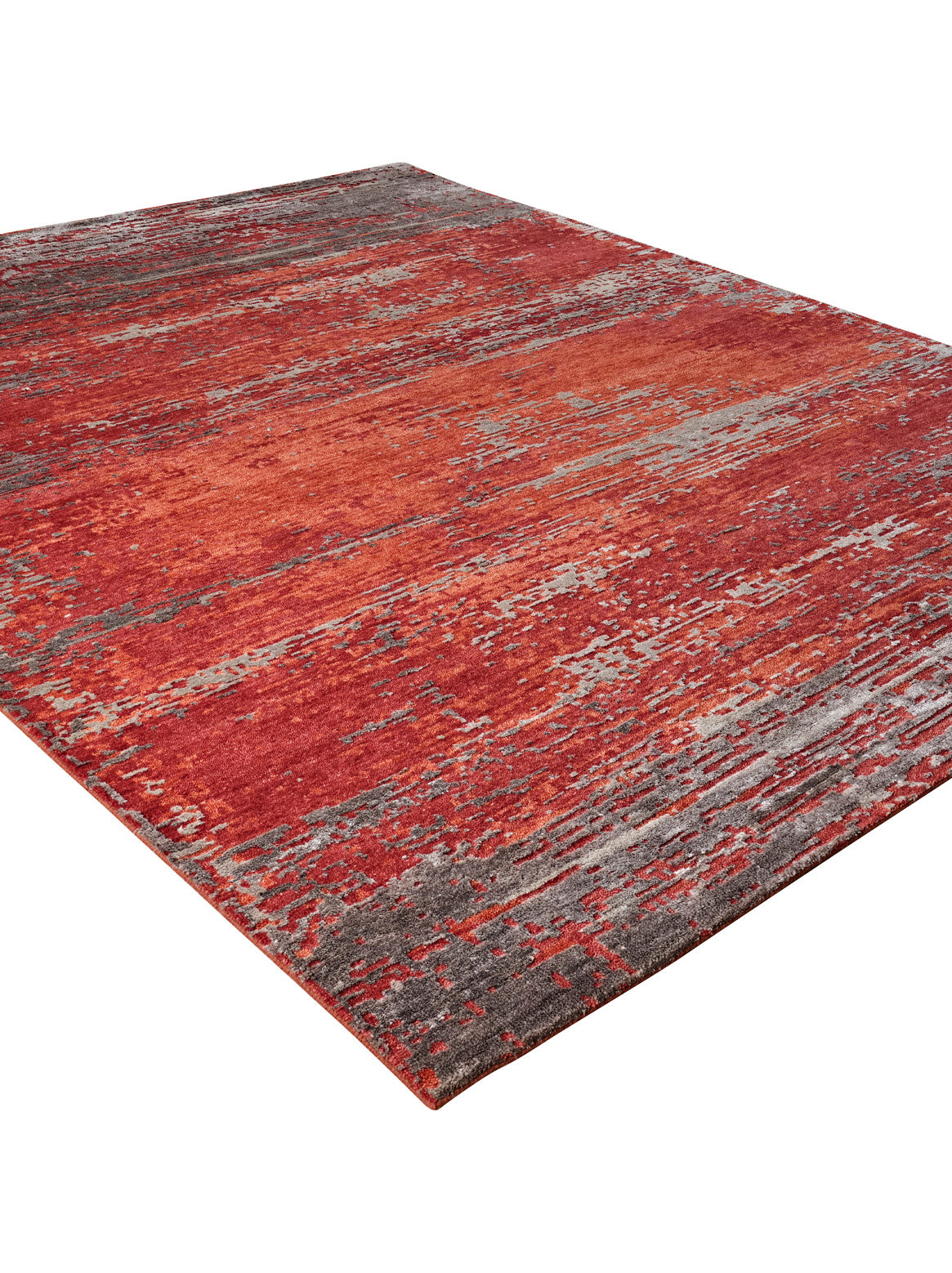 Luxury carpet in RED color and 9' x 12' size