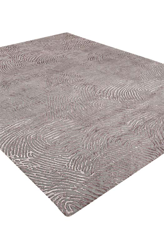 Luxury carpet in Charcoal Grey color and 6' x 9' size