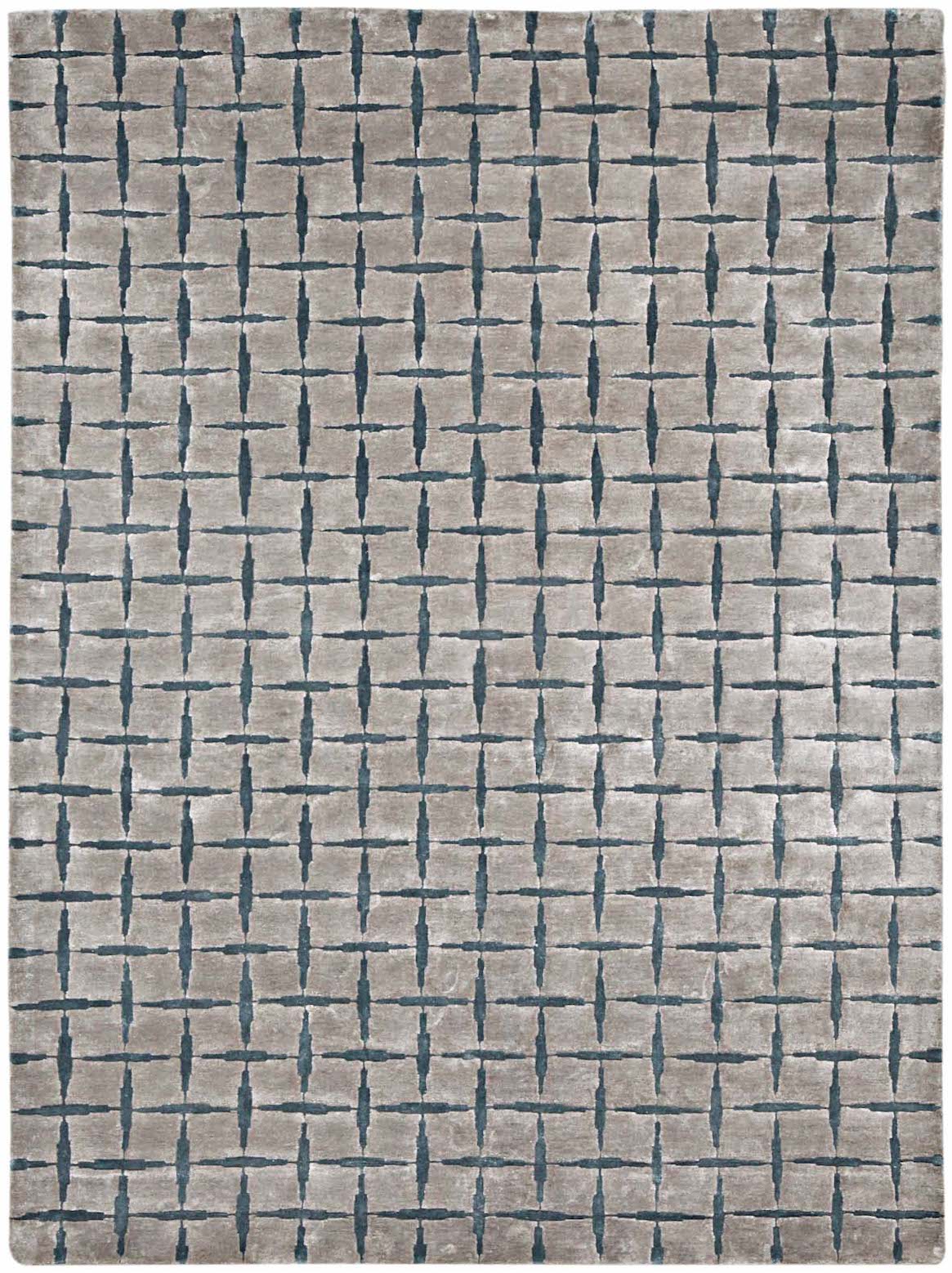 Luxury hand tufted carpet made from Botanical Silk