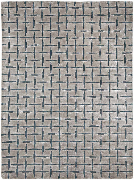 Luxury hand tufted carpet made from Botanical Silk
