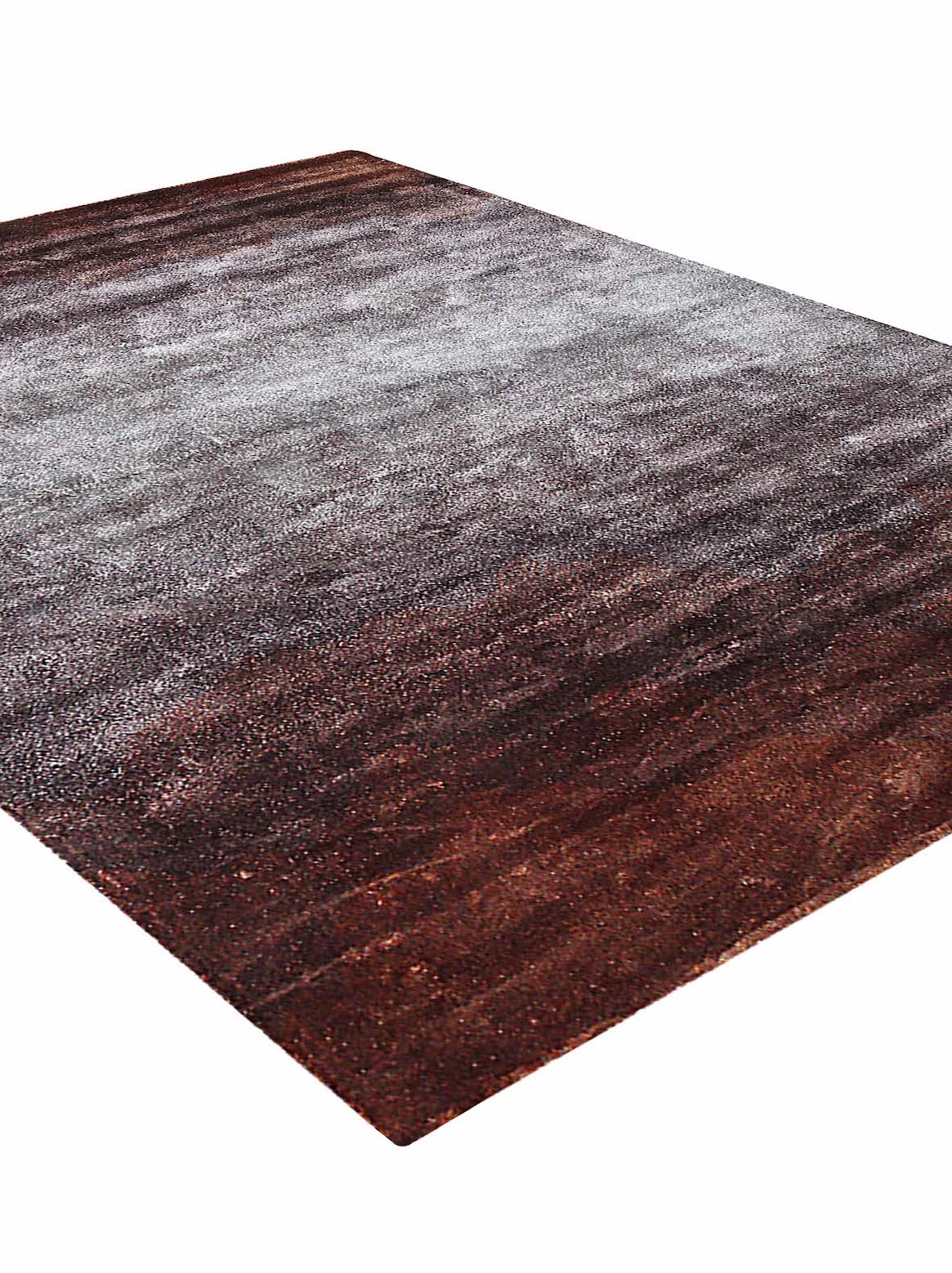 Luxury carpet in Rust color and 4'6" x 6'6" size