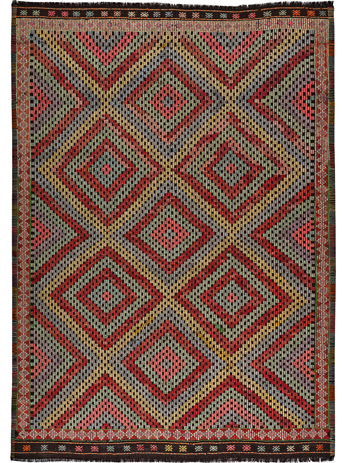 Luxury hand woven carpet made from 100% Wool